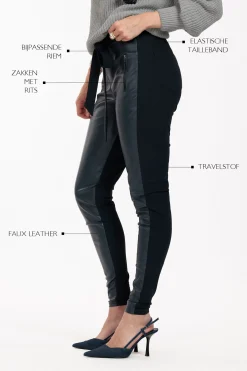 Margot leather trousers -|Studio Anneloes Fashion