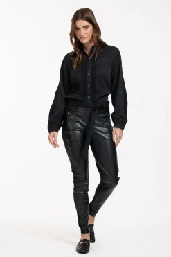 Margot leather trousers -|Studio Anneloes Outlet