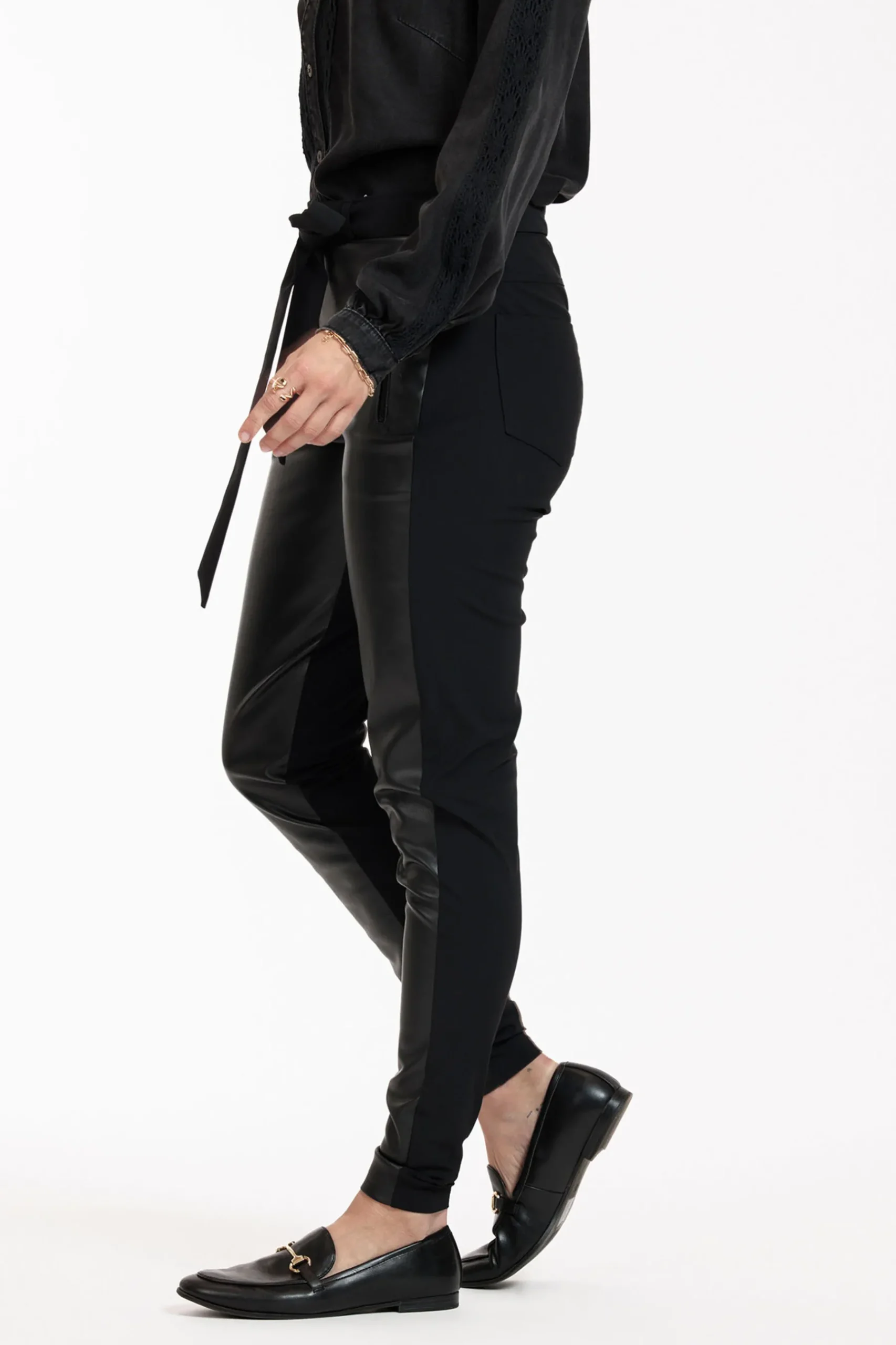 Margot leather trousers -|Studio Anneloes Outlet