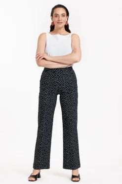 Marilon irr dots trousers -|Studio Anneloes Fashion