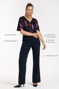Marilon sparkle trousers -|Studio Anneloes Discount