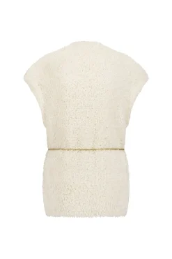 Marly fluffy waistcoat -|Studio Anneloes Best