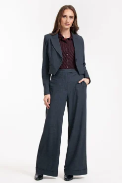 Mavy woven look blazer -|Studio Anneloes Outlet