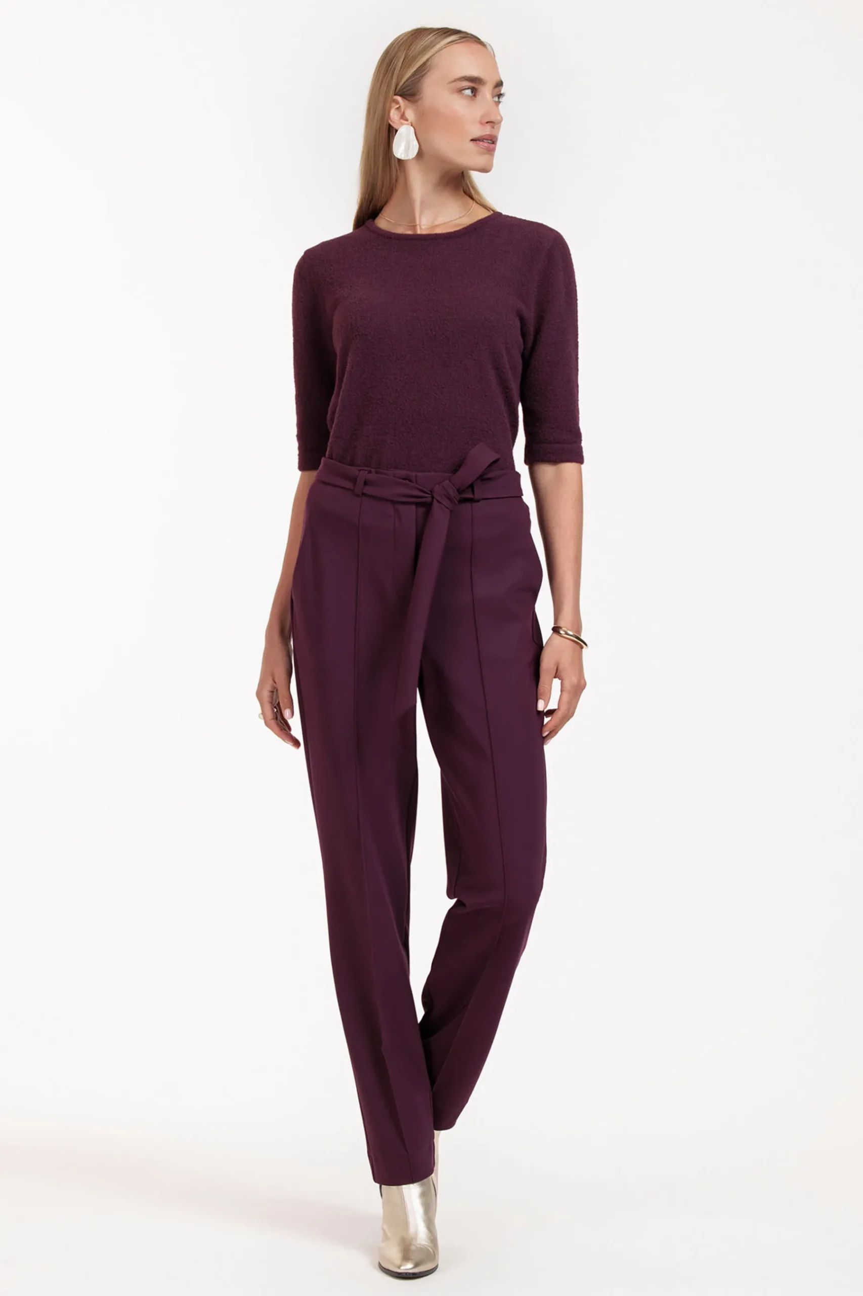 May bonded trousers -|Studio Anneloes Outlet