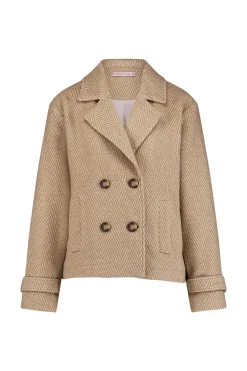Meriel herringbone jacket -|Studio Anneloes Clearance