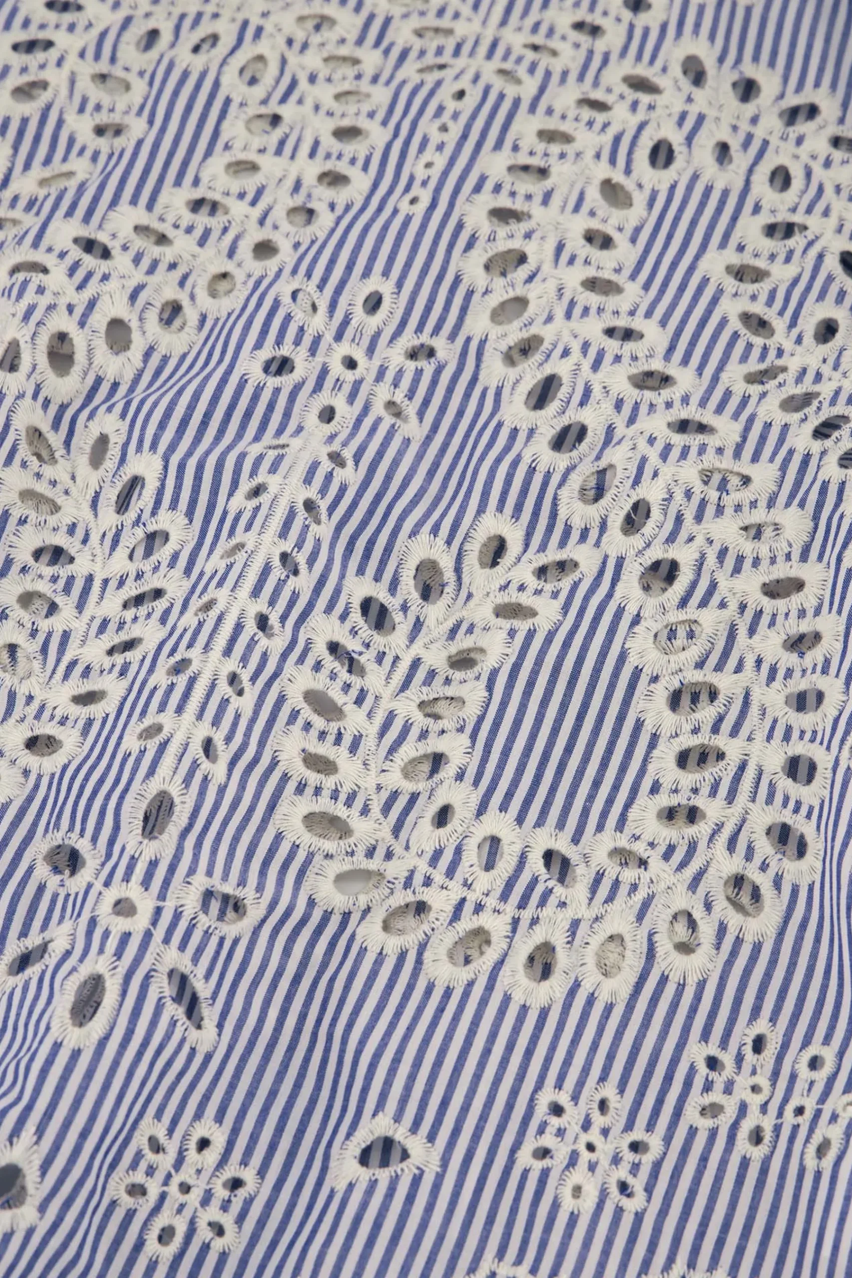 Midge border embroidery blouse -|Studio Anneloes Sale