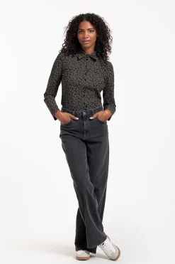 Mies triangles blouse -|Studio Anneloes New