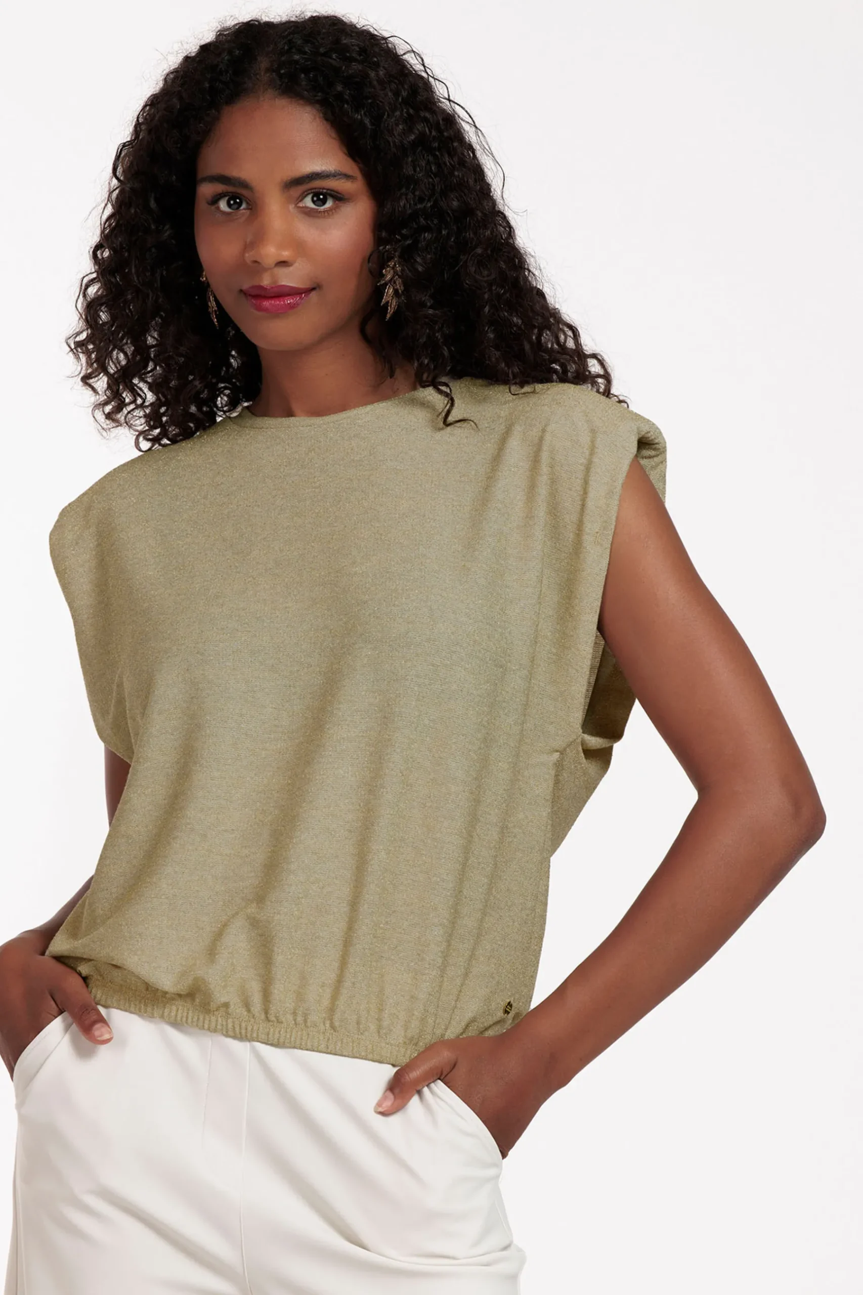 Minna glitter top -|Studio Anneloes Fashion