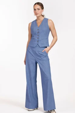 Nanet pinstripe trousers -|Studio Anneloes Discount