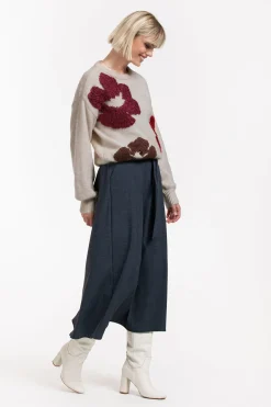 Nelly woven look skirt -|Studio Anneloes Outlet
