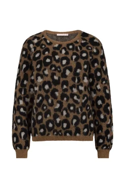 Nino mohair leopard pullover -|Studio Anneloes Outlet