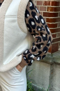 Nino mohair leopard pullover -|Studio Anneloes Outlet