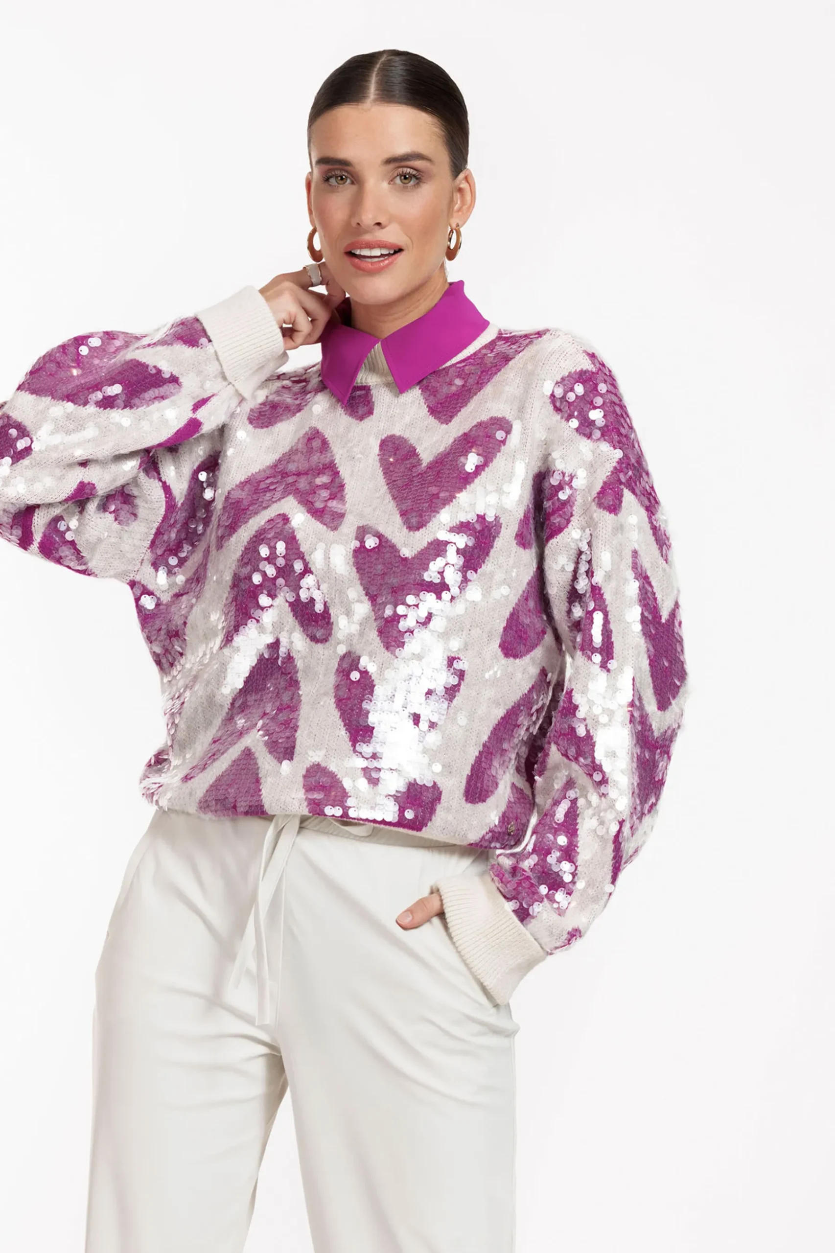 Noah Heart pullover -|Studio Anneloes Sale