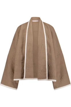 Oralee flower jacquard jacket -|Studio Anneloes Best
