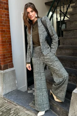 Ozzie Check trousers -|Studio Anneloes New