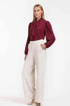 Poppy bow blouse -|Studio Anneloes Hot