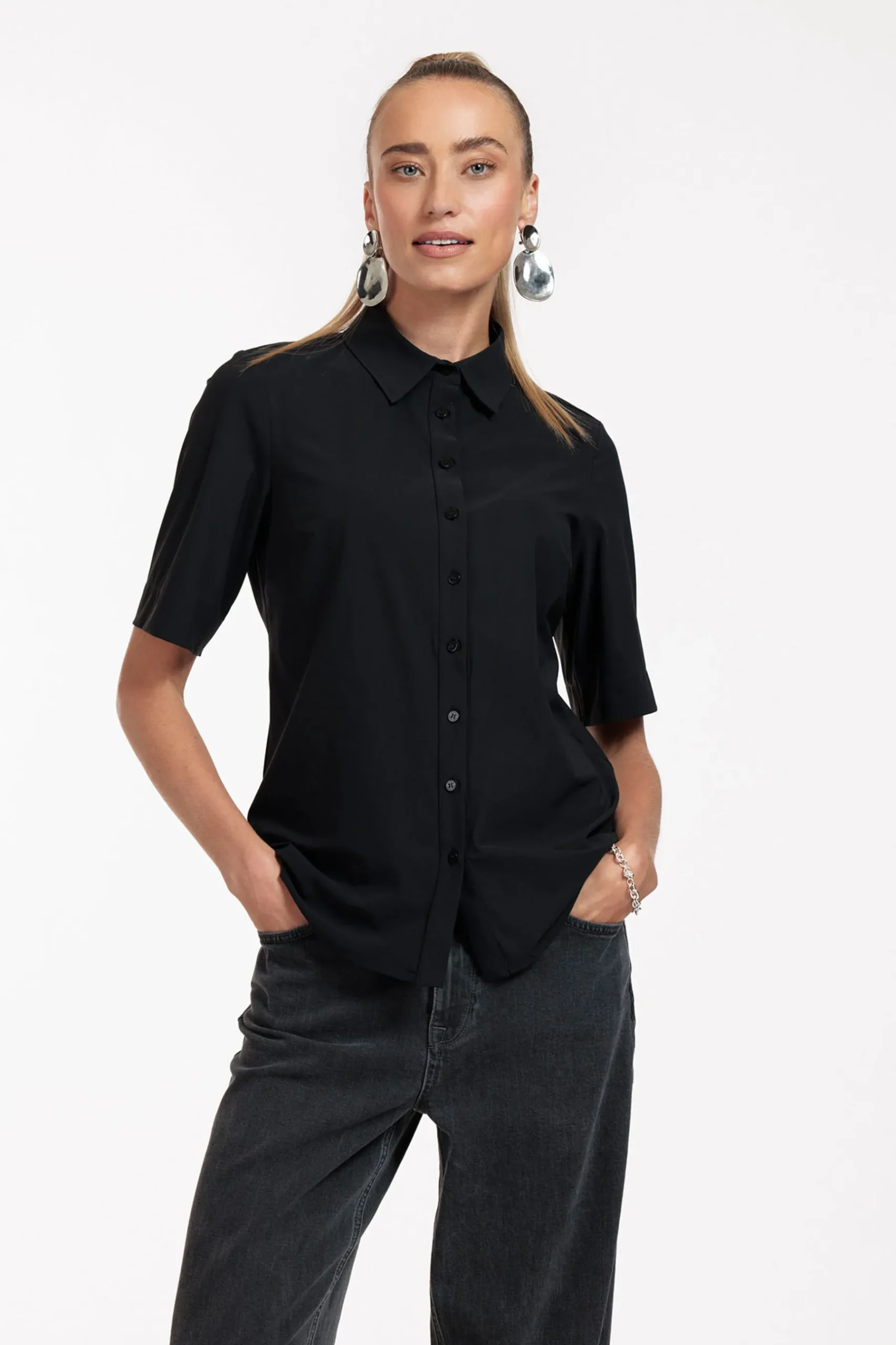 Poppy SSL shirt -|Studio Anneloes Fashion
