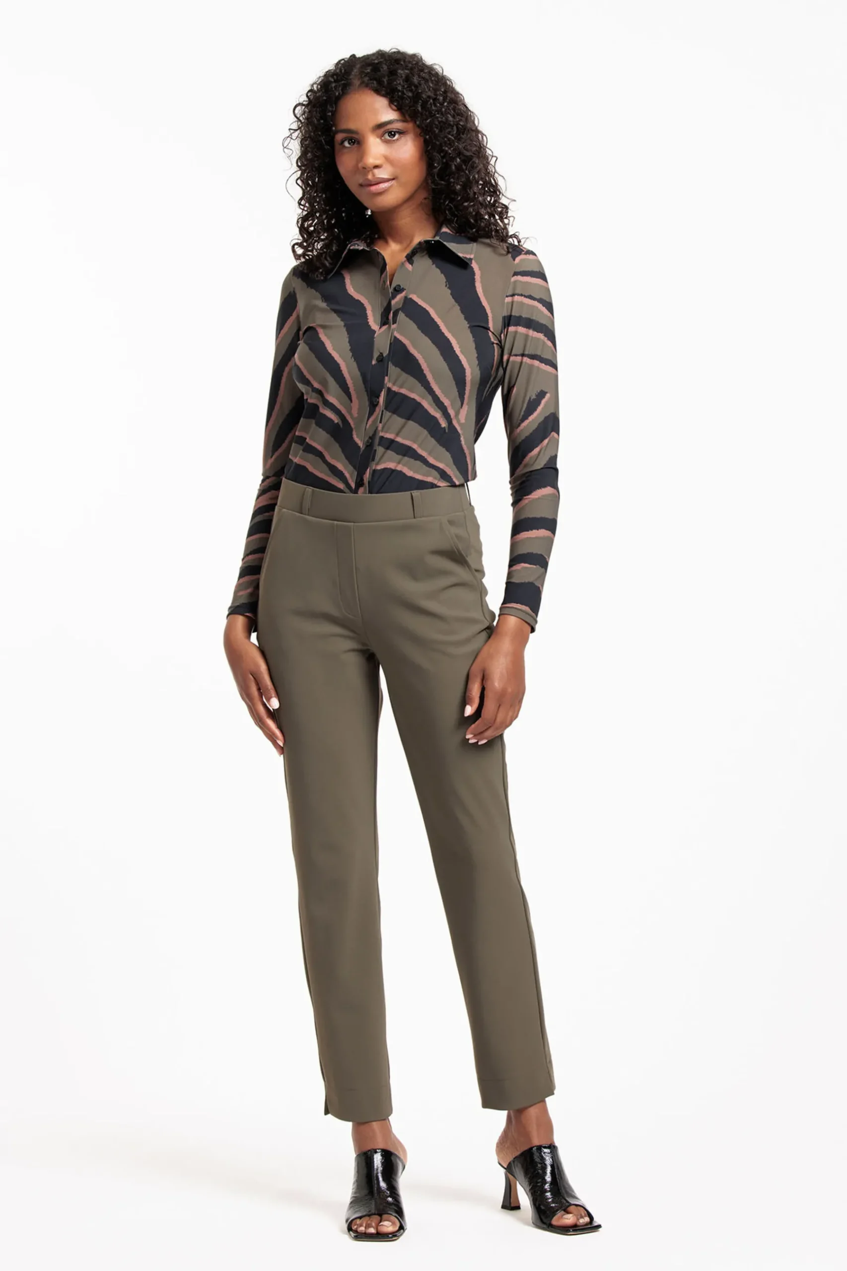 Poppy zebra shirt -|Studio Anneloes Hot