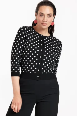 Renate dot cardigan -|Studio Anneloes Best
