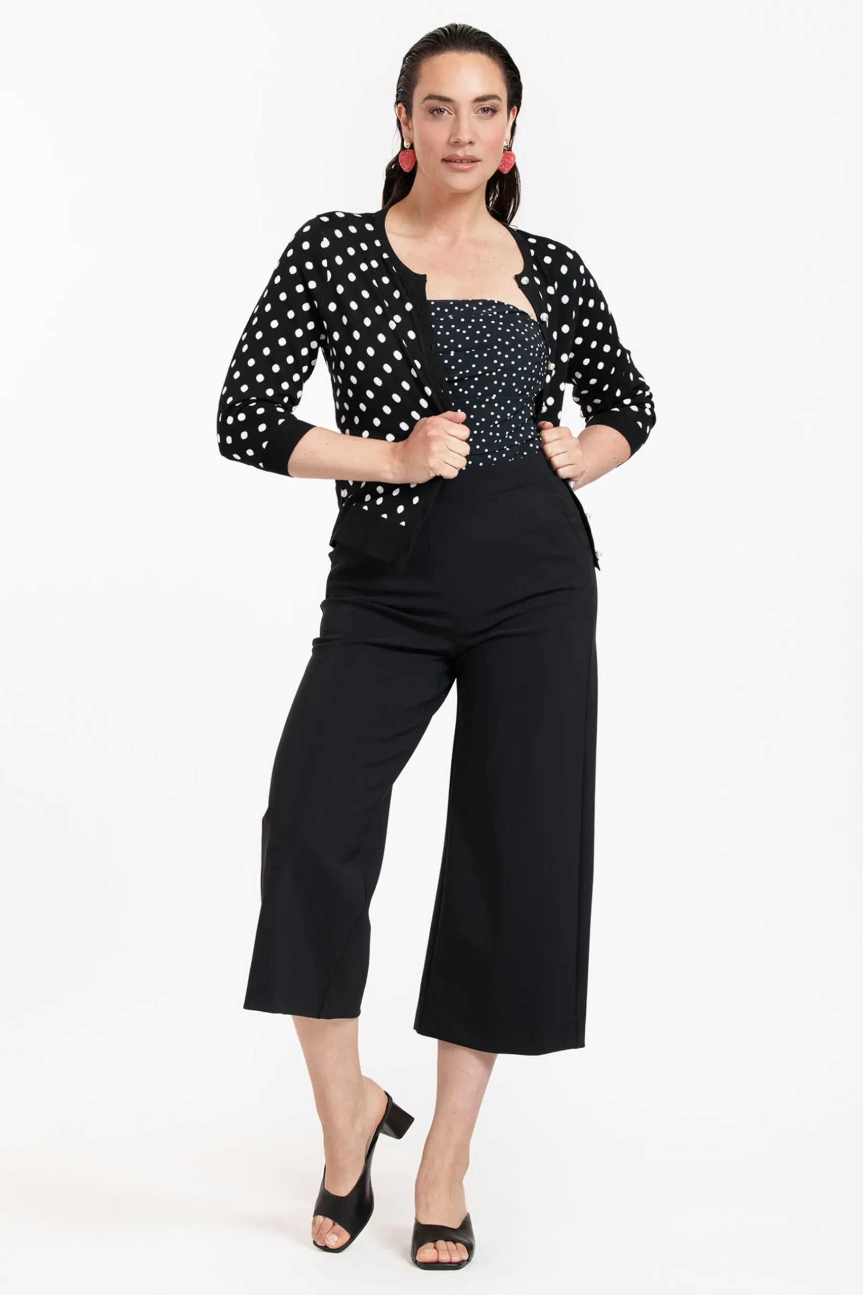 Renate dot cardigan -|Studio Anneloes Best