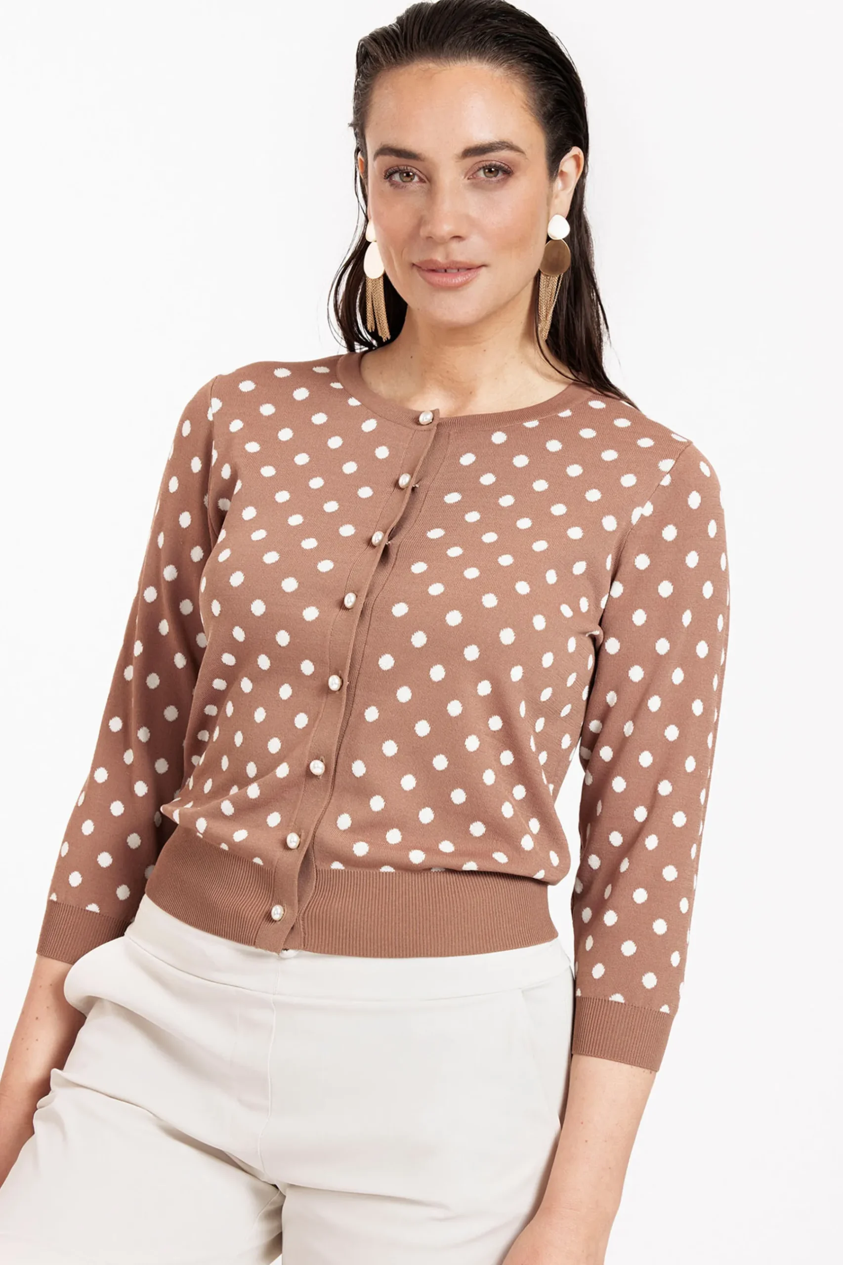 Renate dot cardigan -|Studio Anneloes Online