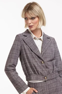 Ruby check jacket -|Studio Anneloes Hot