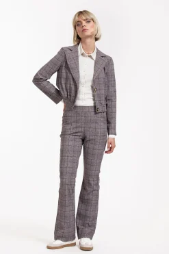 Ruby check jacket -|Studio Anneloes Hot