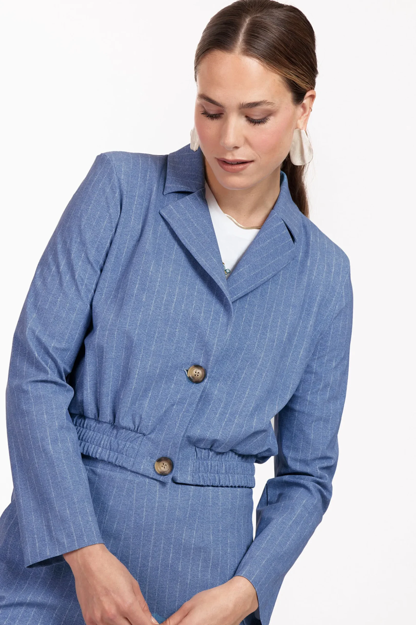 Ruby pinstripe blazer -|Studio Anneloes New