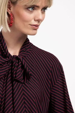 Sheila stripe blouse -|Studio Anneloes Outlet