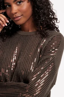Shelby sequins pullover -|Studio Anneloes Outlet