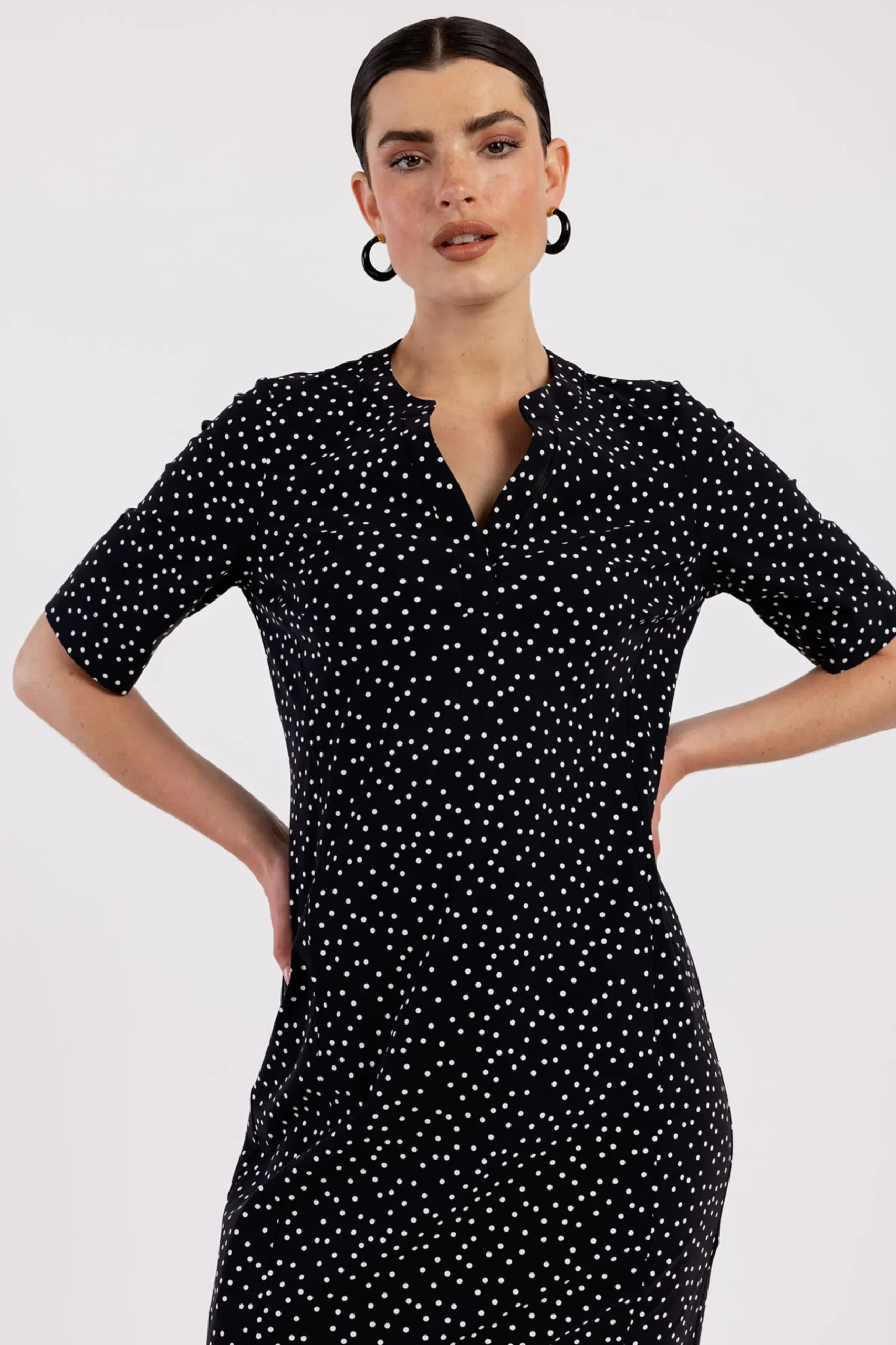 Simplicity irr dot dress -|Studio Anneloes Fashion