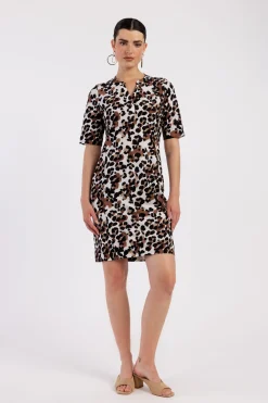 Simplicity leopard dress -|Studio Anneloes Outlet