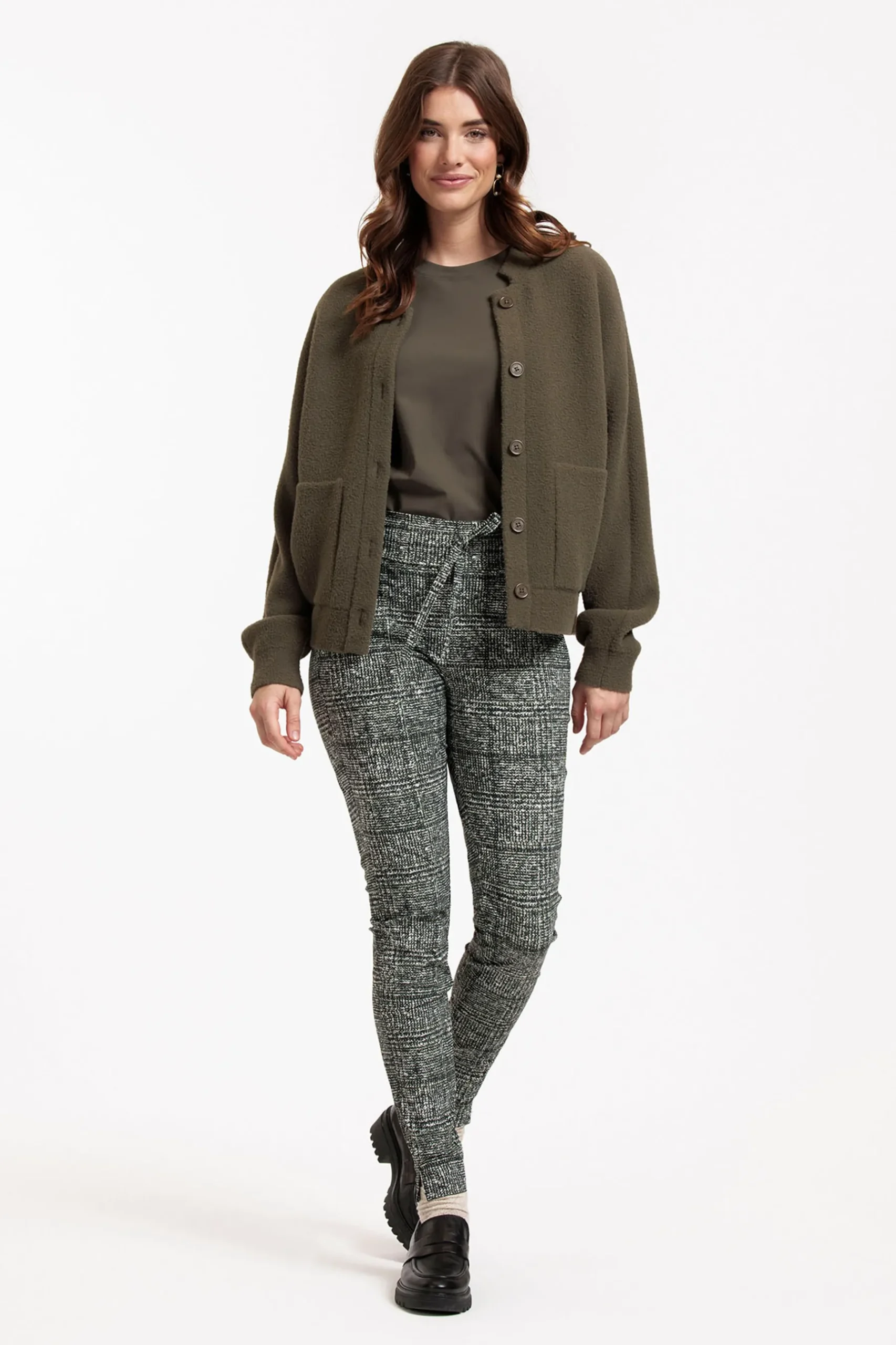 Stairdown check trousers -|Studio Anneloes Best
