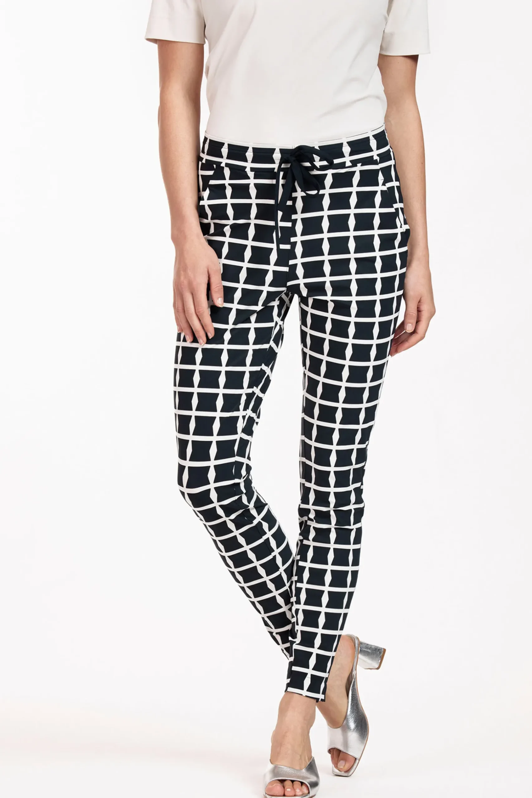 Stairdown squares trousers -|Studio Anneloes Outlet