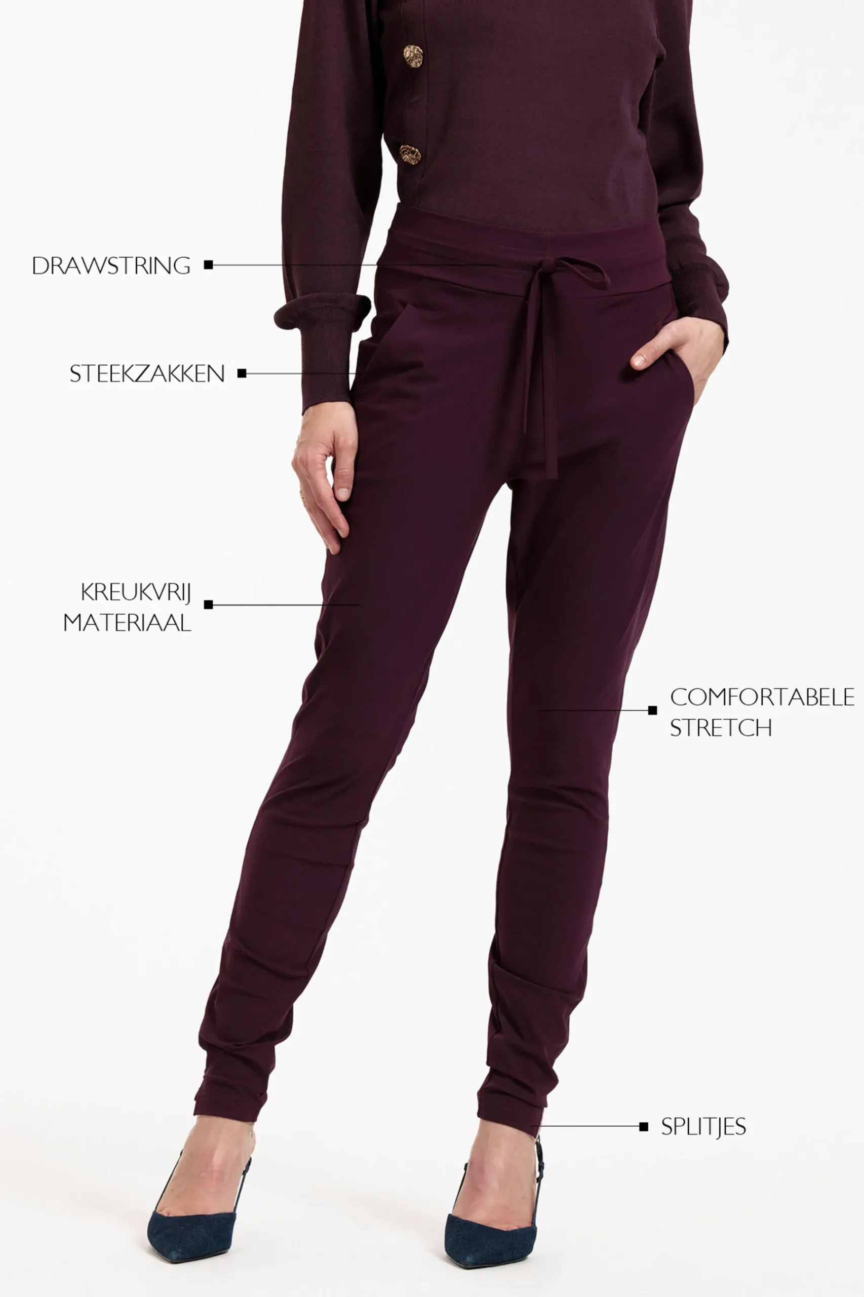 Stairdown trousers -|Studio Anneloes Outlet