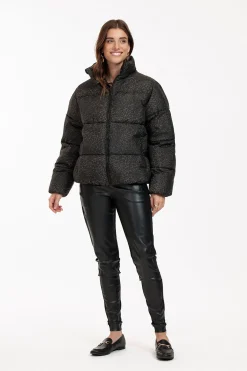 Tanner puffer leopard jacket -|Studio Anneloes Hot