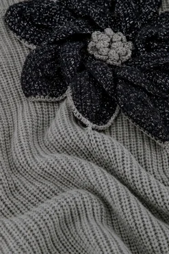 Valerie chunky flower pullover -|Studio Anneloes Best