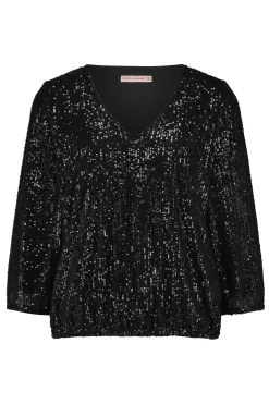 Victoria sequins top -|Studio Anneloes Discount