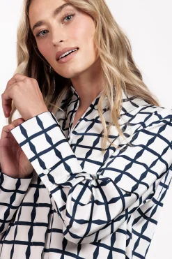 Yara squares blouse -|Studio Anneloes Clearance