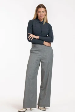 Lexie gold stripe trousers -|Studio Anneloes Hot
