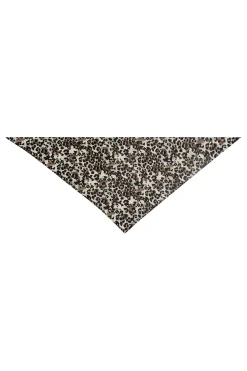 Triangle leopard crepe scarf -|Studio Anneloes Sale