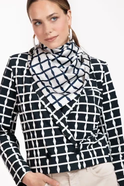 Triangle squares scarf -|Studio Anneloes New